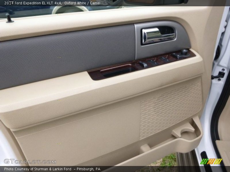 Oxford White / Camel 2014 Ford Expedition EL XLT 4x4