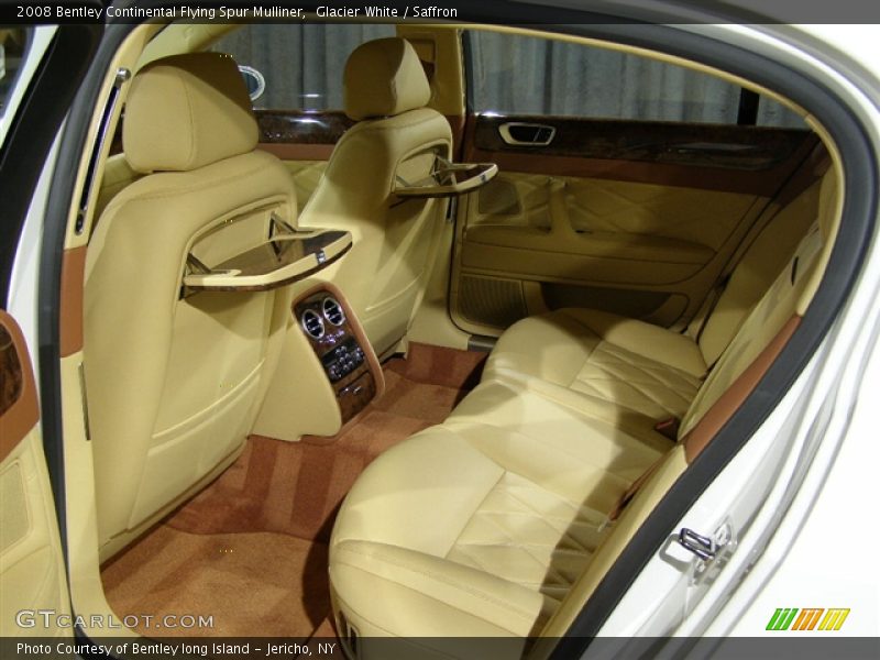 Glacier White / Saffron 2008 Bentley Continental Flying Spur Mulliner