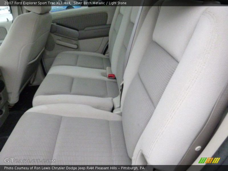 Silver Birch Metallic / Light Stone 2007 Ford Explorer Sport Trac XLT 4x4