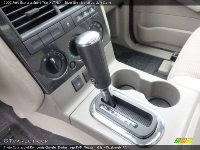 Silver Birch Metallic / Light Stone 2007 Ford Explorer Sport Trac XLT 4x4