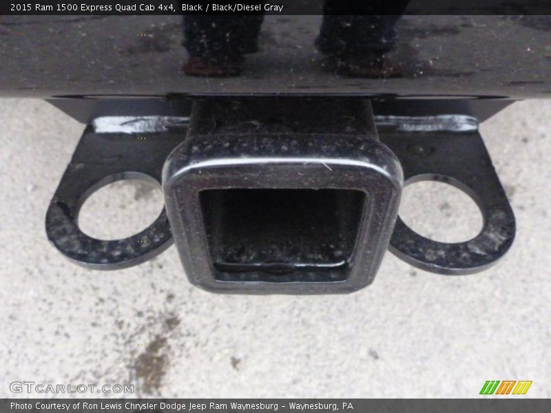 Black / Black/Diesel Gray 2015 Ram 1500 Express Quad Cab 4x4