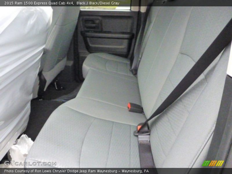 Black / Black/Diesel Gray 2015 Ram 1500 Express Quad Cab 4x4