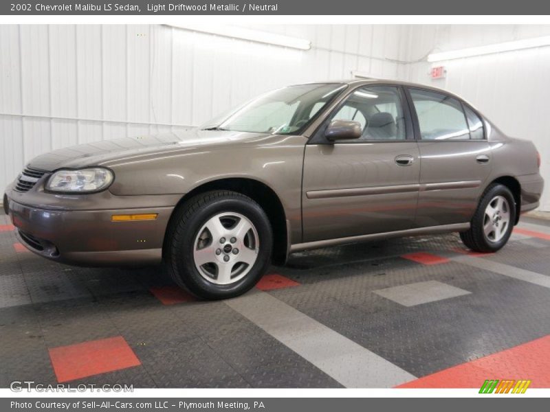 Light Driftwood Metallic / Neutral 2002 Chevrolet Malibu LS Sedan