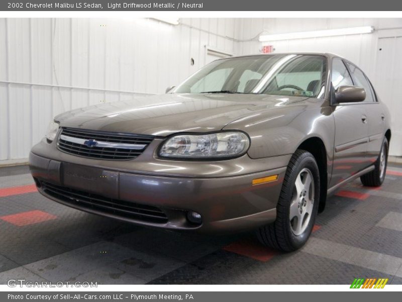 Light Driftwood Metallic / Neutral 2002 Chevrolet Malibu LS Sedan