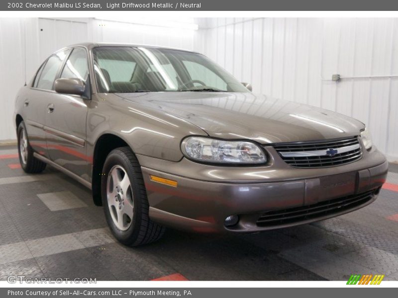 Light Driftwood Metallic / Neutral 2002 Chevrolet Malibu LS Sedan