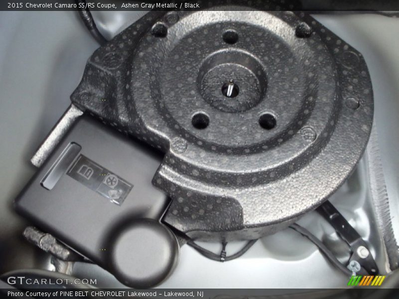 Ashen Gray Metallic / Black 2015 Chevrolet Camaro SS/RS Coupe