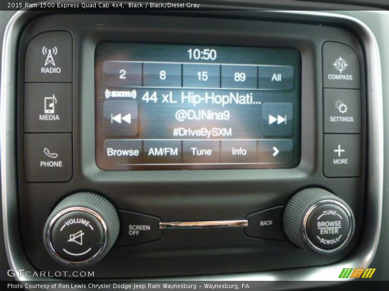 Controls of 2015 1500 Express Quad Cab 4x4