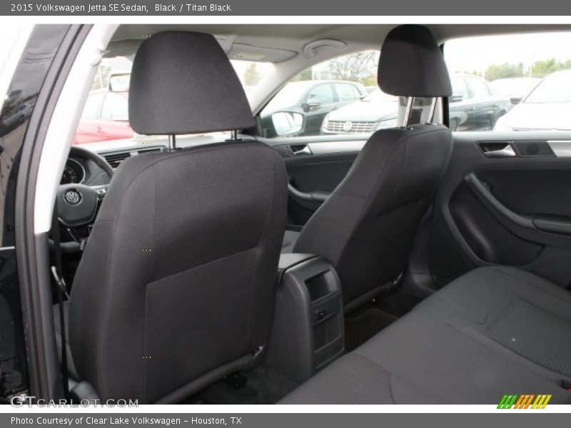 Black / Titan Black 2015 Volkswagen Jetta SE Sedan