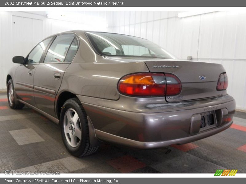 Light Driftwood Metallic / Neutral 2002 Chevrolet Malibu LS Sedan
