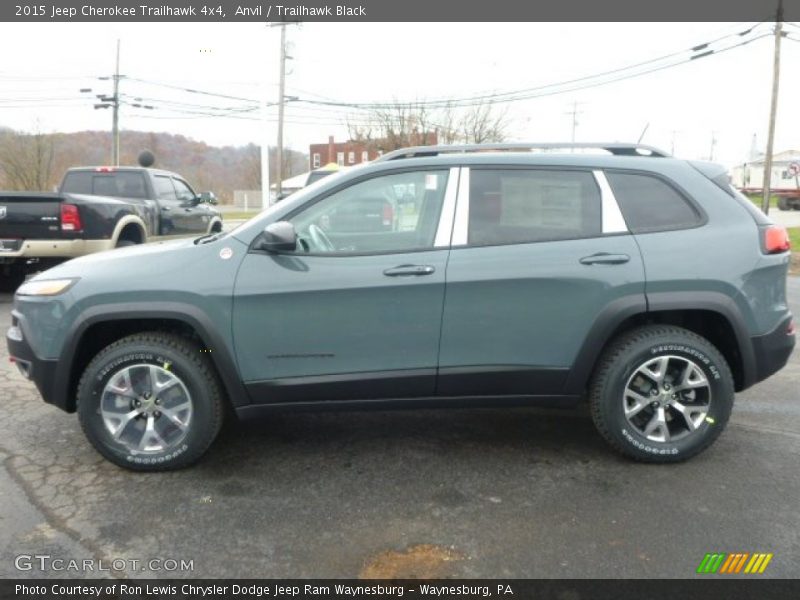 Anvil / Trailhawk Black 2015 Jeep Cherokee Trailhawk 4x4