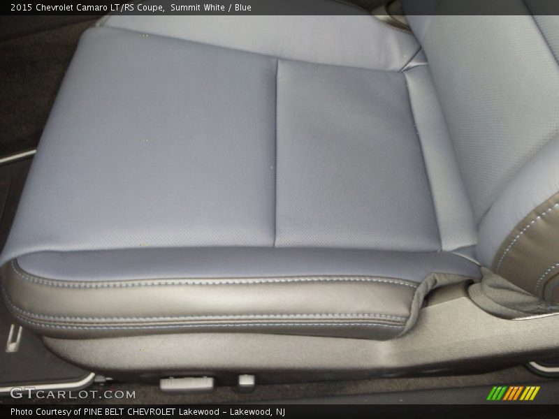 Front Seat of 2015 Camaro LT/RS Coupe