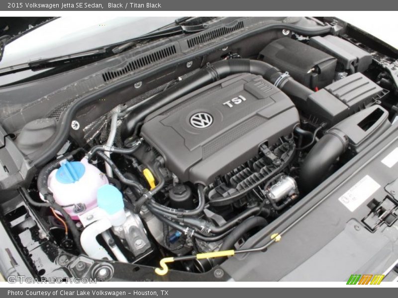  2015 Jetta SE Sedan Engine - 1.8 Liter TSI Turbocharged DOHC 16-Valve 4 Cylinder