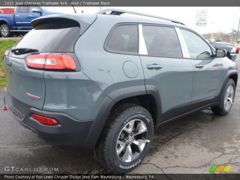 Anvil / Trailhawk Black 2015 Jeep Cherokee Trailhawk 4x4