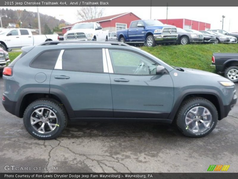 Anvil / Trailhawk Black 2015 Jeep Cherokee Trailhawk 4x4