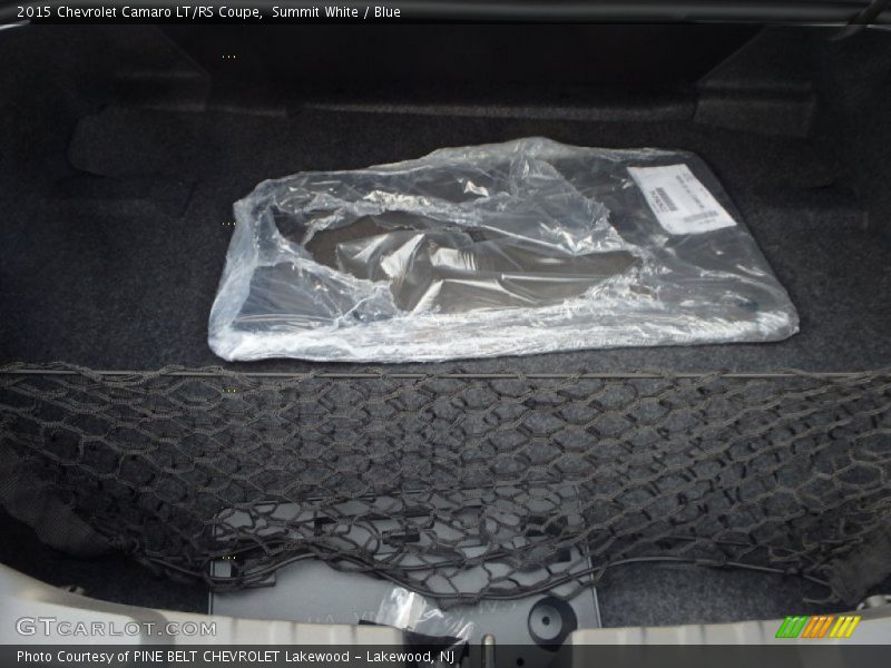 Summit White / Blue 2015 Chevrolet Camaro LT/RS Coupe