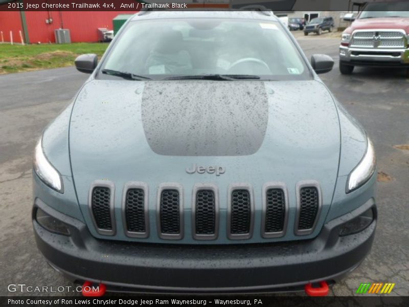 Anvil / Trailhawk Black 2015 Jeep Cherokee Trailhawk 4x4