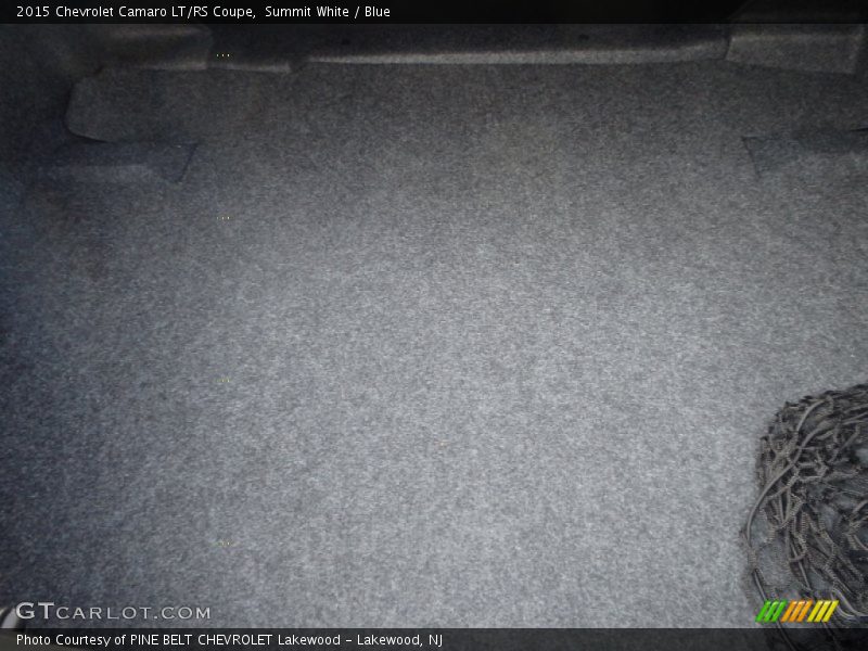 Summit White / Blue 2015 Chevrolet Camaro LT/RS Coupe