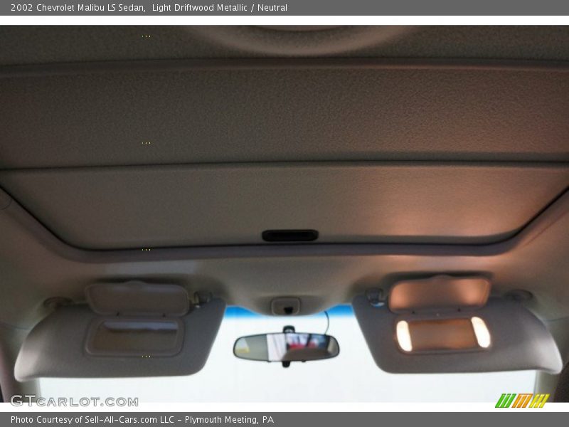 Light Driftwood Metallic / Neutral 2002 Chevrolet Malibu LS Sedan