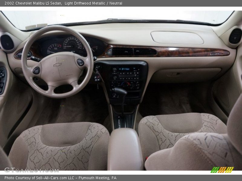 Light Driftwood Metallic / Neutral 2002 Chevrolet Malibu LS Sedan