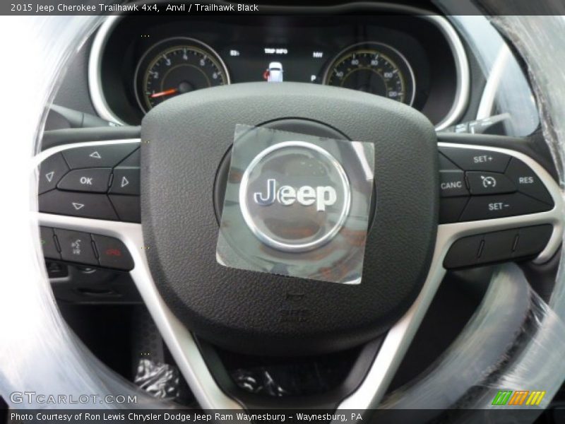 Anvil / Trailhawk Black 2015 Jeep Cherokee Trailhawk 4x4