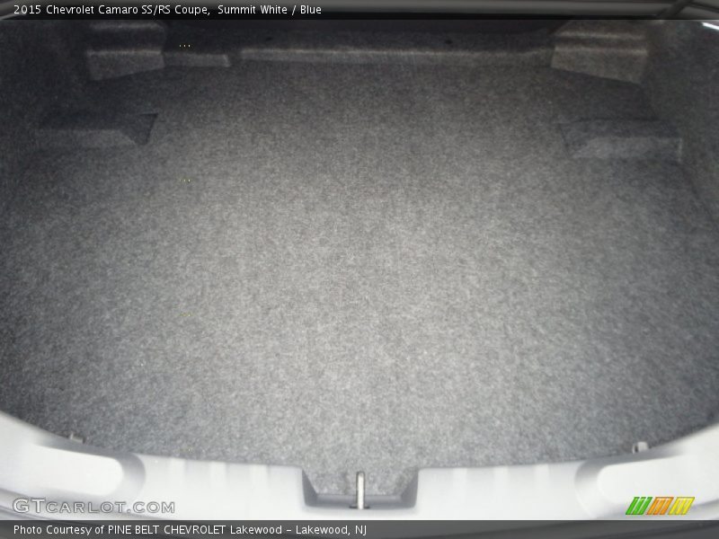 Summit White / Blue 2015 Chevrolet Camaro SS/RS Coupe