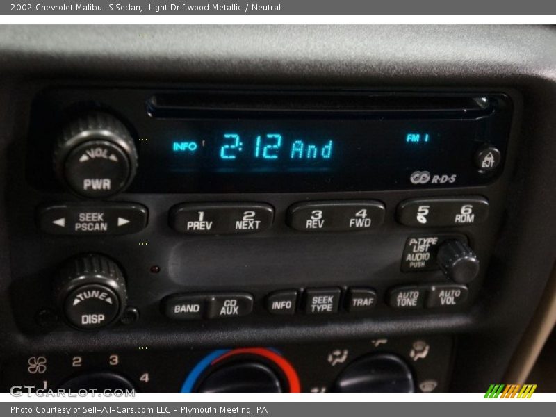 Light Driftwood Metallic / Neutral 2002 Chevrolet Malibu LS Sedan