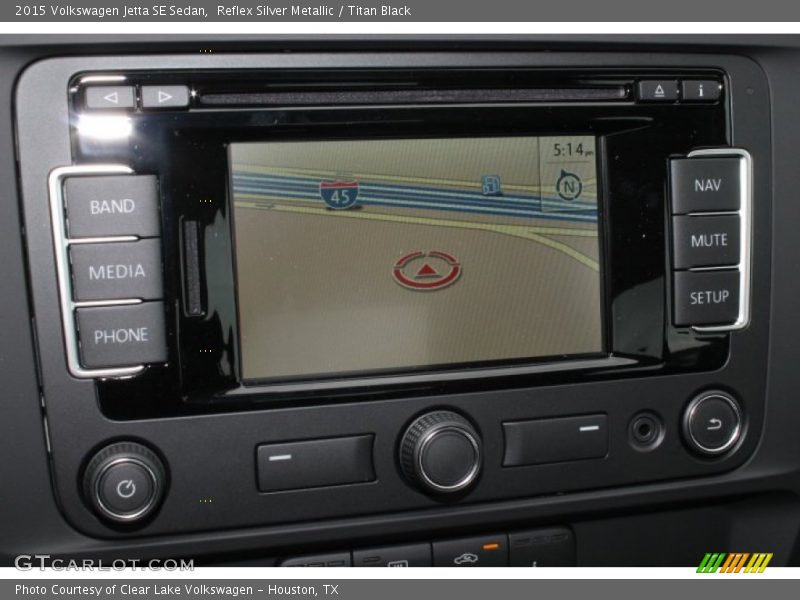 Navigation of 2015 Jetta SE Sedan