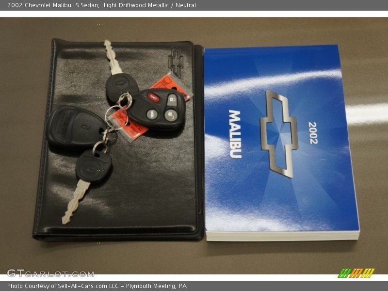 Light Driftwood Metallic / Neutral 2002 Chevrolet Malibu LS Sedan