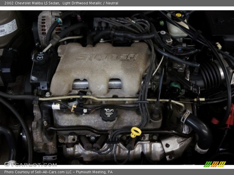 Light Driftwood Metallic / Neutral 2002 Chevrolet Malibu LS Sedan