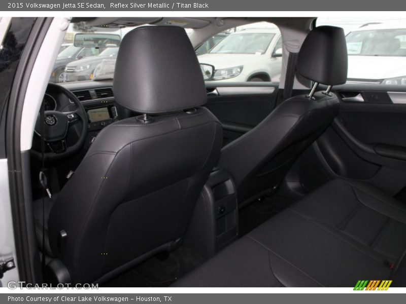Reflex Silver Metallic / Titan Black 2015 Volkswagen Jetta SE Sedan