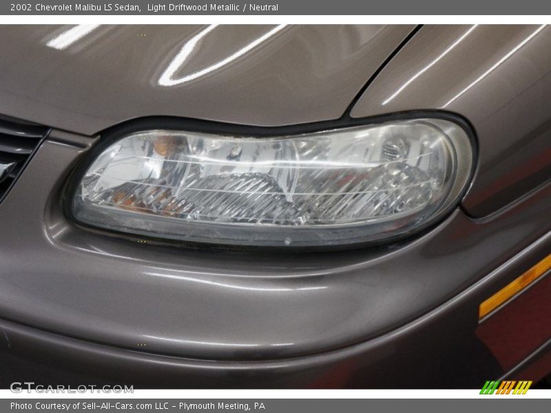 Light Driftwood Metallic / Neutral 2002 Chevrolet Malibu LS Sedan