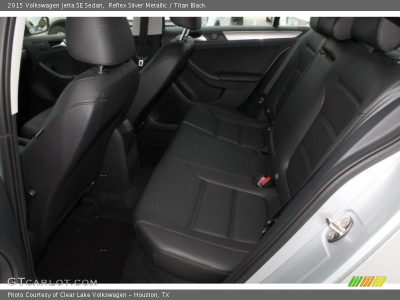 Rear Seat of 2015 Jetta SE Sedan