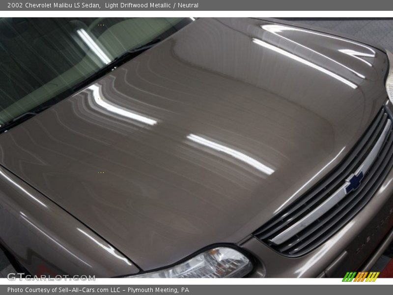 Light Driftwood Metallic / Neutral 2002 Chevrolet Malibu LS Sedan
