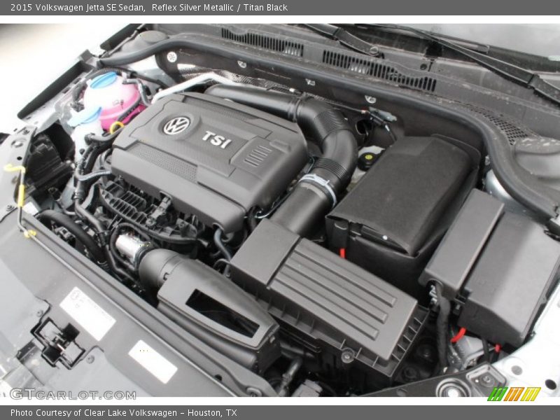  2015 Jetta SE Sedan Engine - 1.8 Liter TSI Turbocharged DOHC 16-Valve 4 Cylinder