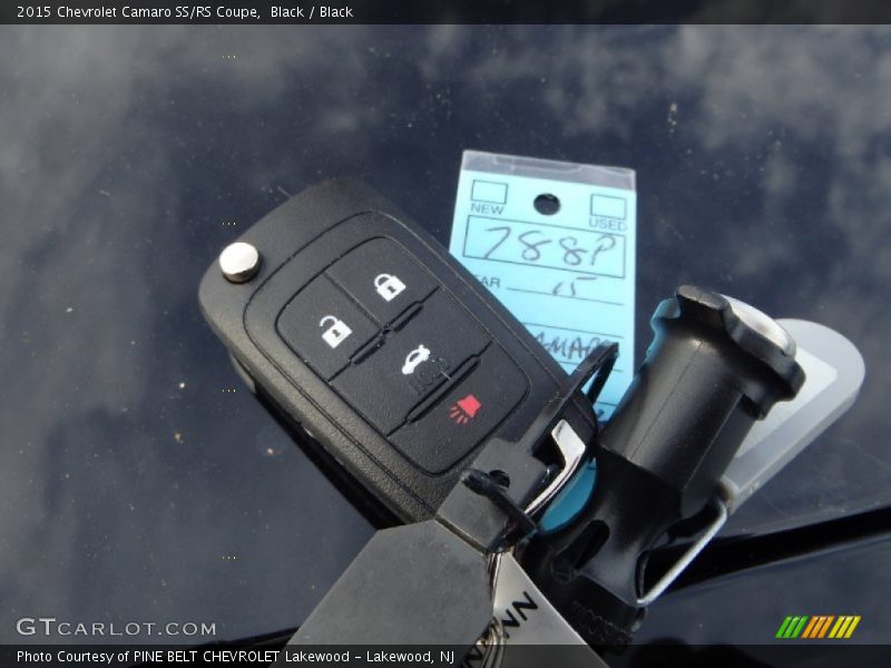Black / Black 2015 Chevrolet Camaro SS/RS Coupe