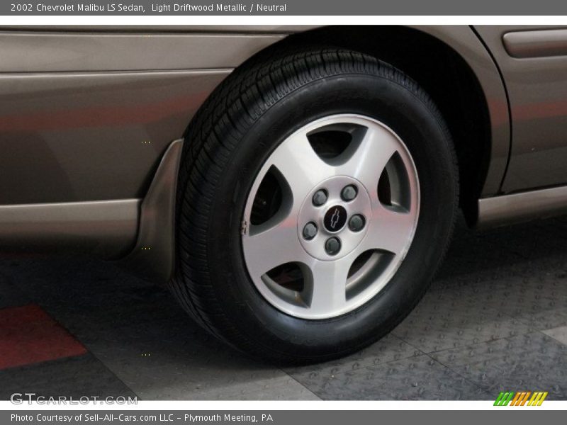 Light Driftwood Metallic / Neutral 2002 Chevrolet Malibu LS Sedan