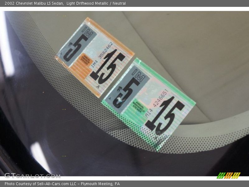 Light Driftwood Metallic / Neutral 2002 Chevrolet Malibu LS Sedan
