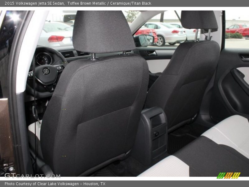 Toffee Brown Metallic / Ceramique/Titan Black 2015 Volkswagen Jetta SE Sedan