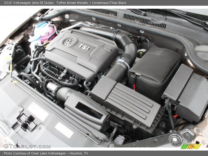 Toffee Brown Metallic / Ceramique/Titan Black 2015 Volkswagen Jetta SE Sedan