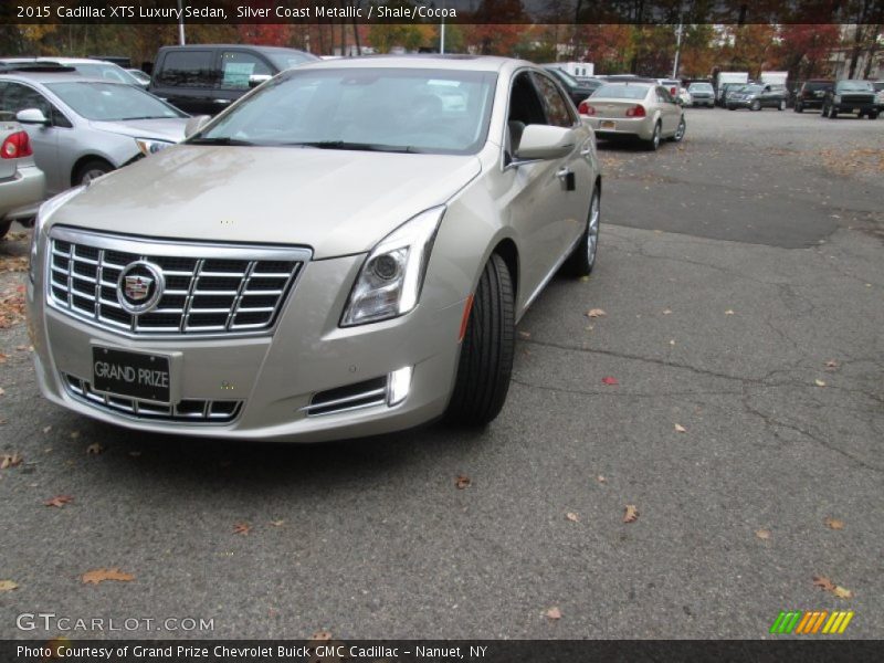 Silver Coast Metallic / Shale/Cocoa 2015 Cadillac XTS Luxury Sedan