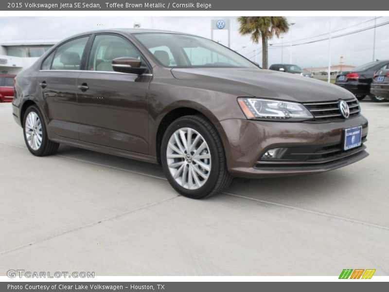 Toffee Brown Metallic / Cornsilk Beige 2015 Volkswagen Jetta SE Sedan