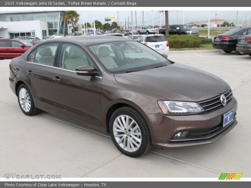 Toffee Brown Metallic / Cornsilk Beige 2015 Volkswagen Jetta SE Sedan