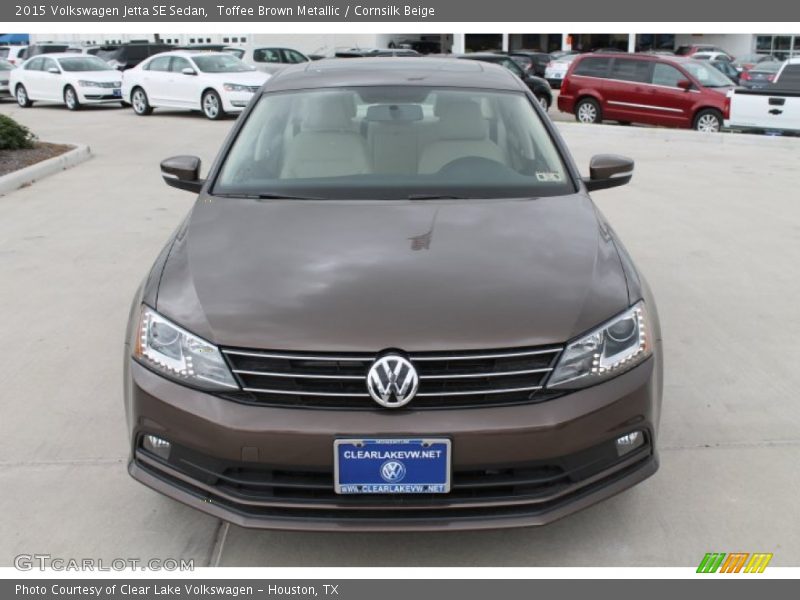 Toffee Brown Metallic / Cornsilk Beige 2015 Volkswagen Jetta SE Sedan