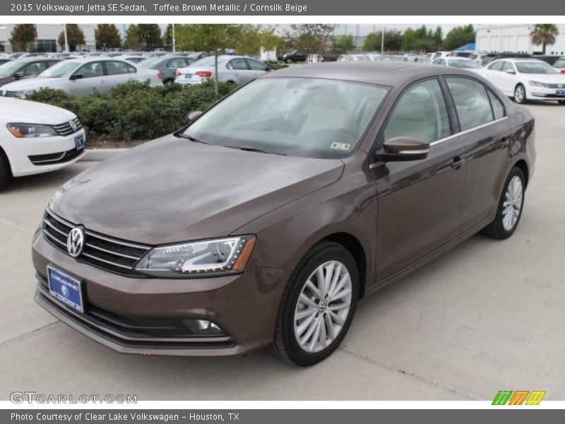 Toffee Brown Metallic / Cornsilk Beige 2015 Volkswagen Jetta SE Sedan