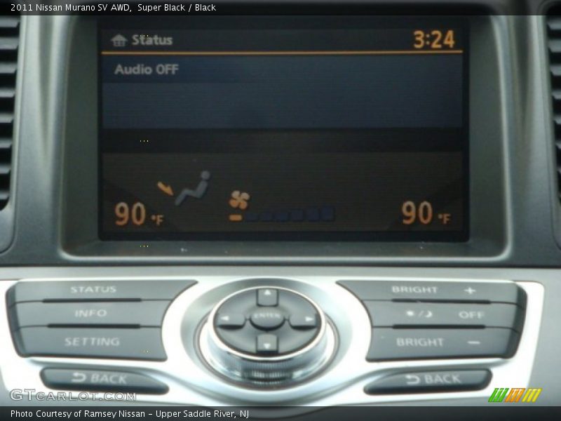 Super Black / Black 2011 Nissan Murano SV AWD