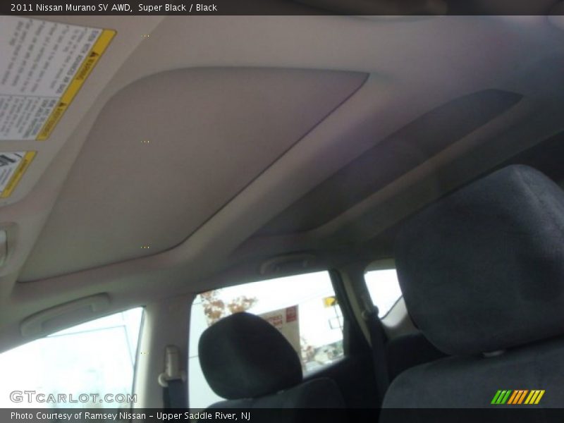 Super Black / Black 2011 Nissan Murano SV AWD