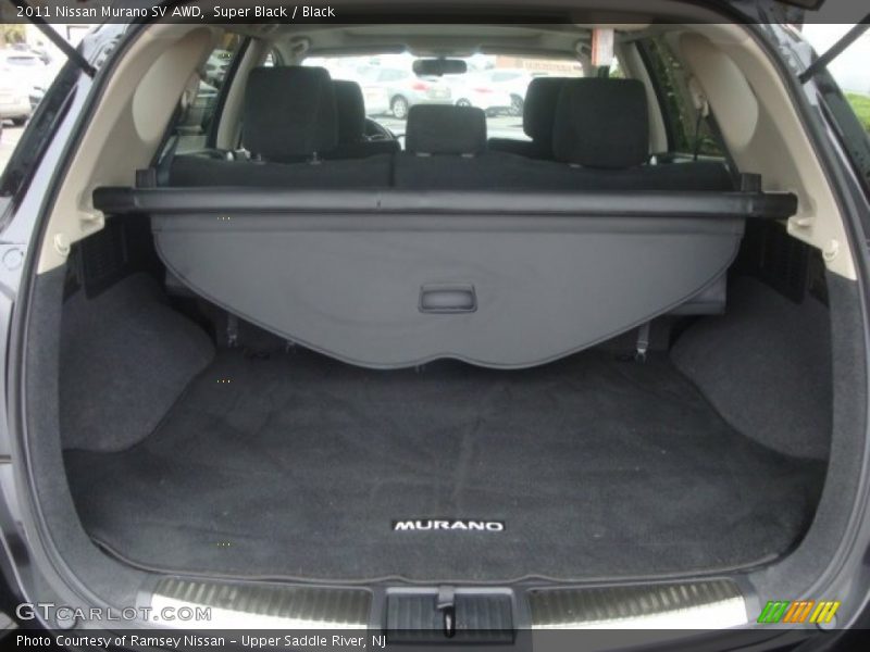 Super Black / Black 2011 Nissan Murano SV AWD