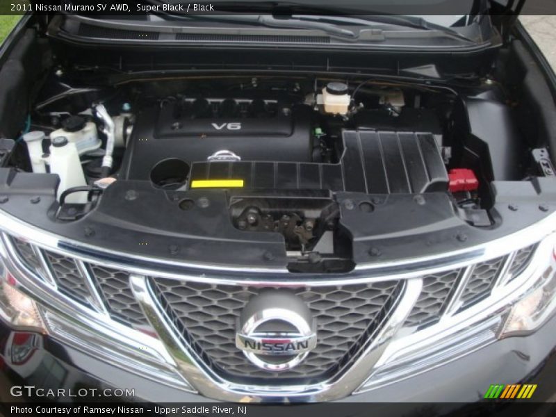 Super Black / Black 2011 Nissan Murano SV AWD