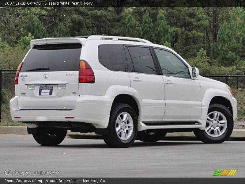 Blizzard White Pearl / Ivory 2007 Lexus GX 470