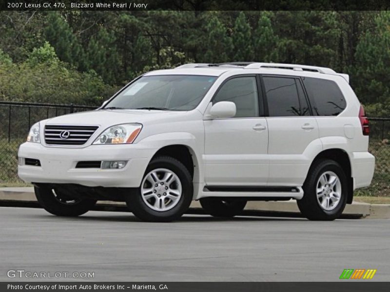 Blizzard White Pearl / Ivory 2007 Lexus GX 470